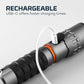NEBO SLYDE KING Flashlight | High Lumens, Rechargeable COB Work Light & LED Flashlight, Waterproof, Magnetic Base, Great for Camping & Hunting, Includes Charging Cable
