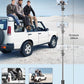 71" Phone Tripod & Selfie Stick, All in One Extendable Cell Phone Tripod with Wireless Remote, Tripods Stand for iPhone & Travel Selfie Stick 360° Rotation Compatible with iPhone Android, Camera