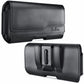 DeBin Case for Galaxy S26 S25 S24 5G S23, S22, S21, S20, S10, S9, A10e, A01, Note 10, Cell Phone Belt Holster Clip Pouch Holder Cover (Fits Samsung with Case on) Black