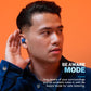 JLab Go Air Pop+ True Wireless Earbuds, in Ear Headphones, Bluetooth Earphones, 35H Playtime Ear Buds, Bluetooth Earbuds with Microphone, USB-C Charging Case, Dual Connect, EQ3 Sound, Navy Blue