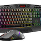 Redragon S101-3 PRO Gaming Keyboard and Mouse, RGB Backlit Programmable Keyboard Mouse with Software, Independent Macro Record Keys, Value Combo Set, New Update Version