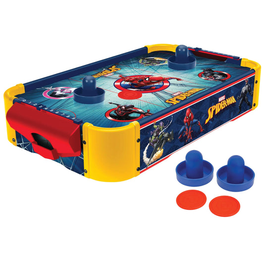 Marvel Spider-Man Wooden Electronic Air Hockey Table