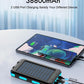 Solar Charger, 38800mAh Solar Power Bank, Waterproof External Backup Battery Power Pack with USB C Input/Output/LED Flashlights Compatible with iPhone, Samsung, iPad, Suitable for Outdoor, Camping