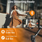 hohem iSteady X3 SE Gimbal Stabilizer for iPhone, Phone Stabilizer with Detachable Remote Control, Portable Foldable 3-Axis Phone Gimbal for Android & iPhone 16 15 Pro Max, Ideal for Travel Vlogging