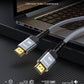 Highwings 4K HDMI Cable 6.6FT/2m | High-Speed HDMI 2.0 Quality Cord 4K@60Hz, Braided Nylon & Gold Connectors, HDR, Ethernet, ARC, 3D, HDCP 2.2, Compatible for PS-5/4/3/ HDTV/Monitor/DVD/Streaming