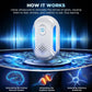 Ultrasonic Mouse & Pest Indoor Repeller Plug-in, Repellent for Mice, Rats, Roaches, Bugs, Ants, Spiders, 2 Mode (5 Pack)