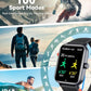 Smart Watch for Women & Men – Alexa Built-In, 1.8” HD Display, Bluetooth Calling, 120+ Sports Modes, IP68 Waterproof