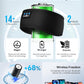 MUSICOZY Sleep Headphones Bluetooth 5.4 Headband, Sports Wireless Earphones Sweat Resistant Earbuds Sleeping Headphone with Ultra-Thin HD Stereo Speaker for Workout Running Cool Gadgets Unique Gifts