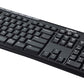 Logitech MK200 Media Combo Wired Keyboard and Mouse, Full-Size Keyboard with Easy-Access Media Controls, High-Definition Optical Mouse, Plug and Play USB Connection – Black
