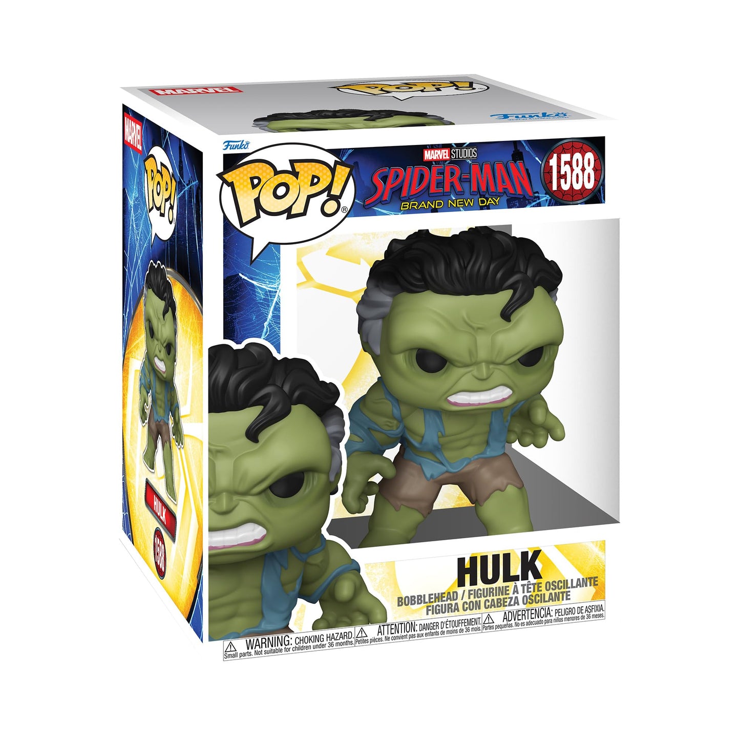 Funko Pop! Super Marvel: Spider-Man: Brand New Day - Super Hulk - Collectable Vinyl Figure - Gift Idea - Official Merchandise - Toys for Kids & Adults - Marvel Fans - Figure for Collectors and Display