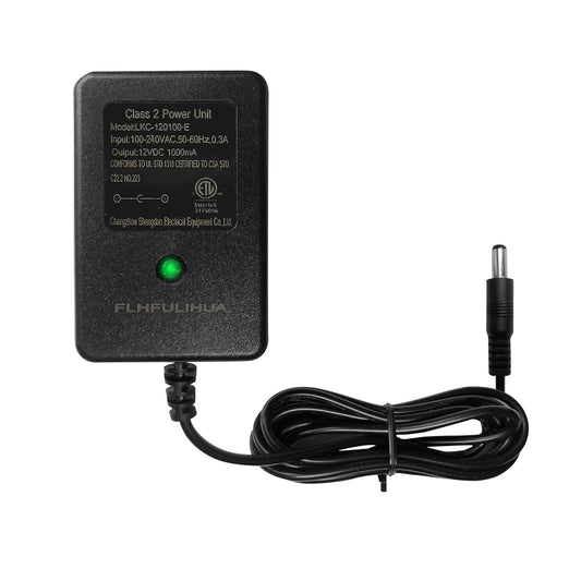 FLHFULIHUA 12 Volt Battery Charger for Kids Ride on Toys - Universal Charger for Best Choice Products Wrangler SUV，Kid Trax Dynacraft ，Kidzone Bumper, ETL Listed