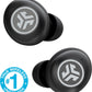 JLab JBuds Air Pro True Wireless Earbuds, Black, Bluetooth Multipoint, Auto Play & Pause, Dual Connect, IP55 Sweat & Dust Resistance, Be Aware Audio for Safety, Custom 3 EQ Sound Settings