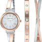 Anne Klein Women’s Crystal Bangle Watch Set AK/2245 – Premium Elegant Timepiece