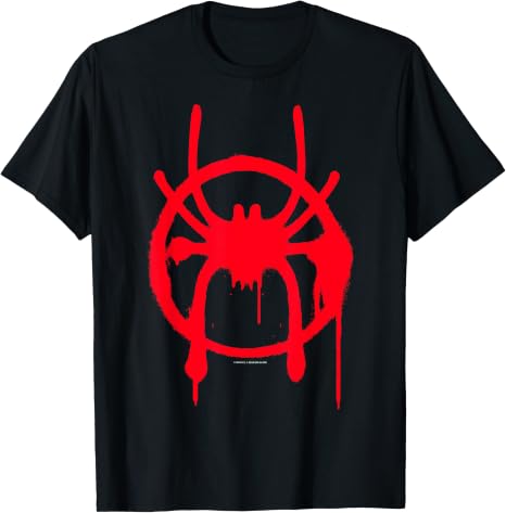 Marvel Spider-Man Spiderverse Miles Symbol Day T-Shirt