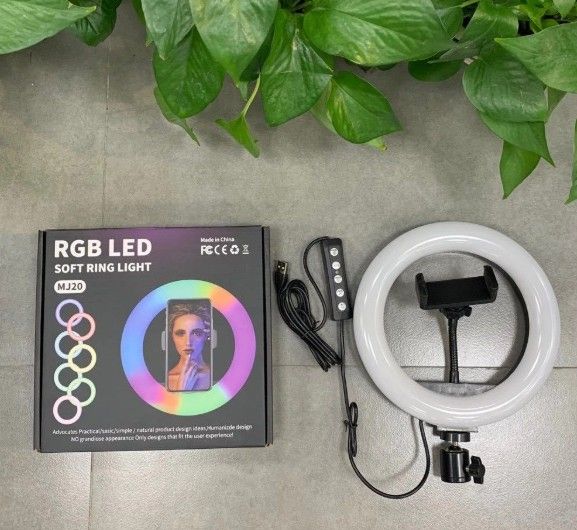 LED RGB Ring Light with Stand