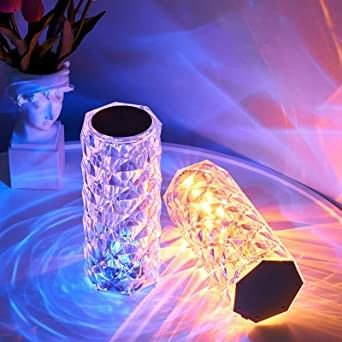 Crystal Rose Lamp IMAGE 8