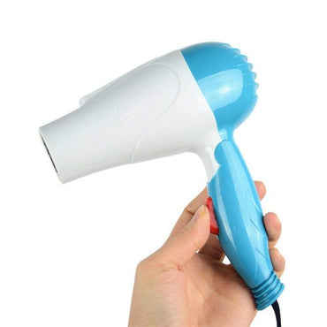 1000 Watts Foldable Hair Dryer for Man and Women, Multicolor , Professional Mini dryer