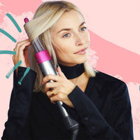 5 in 1 One Step Hair Dryer with Hair Straightening Brush and Curler