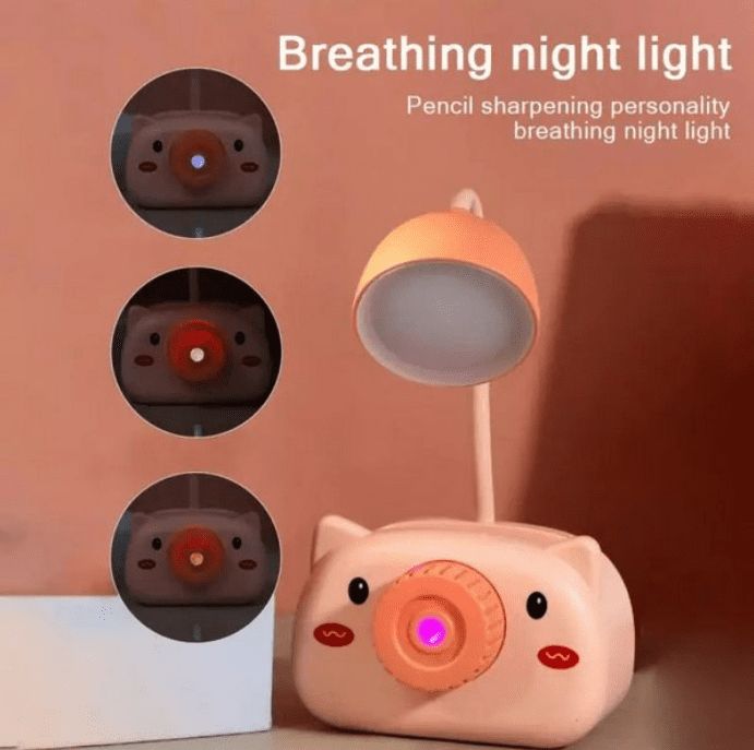 Kids Cartoon Pig LED Table Lamps IMAGE 2