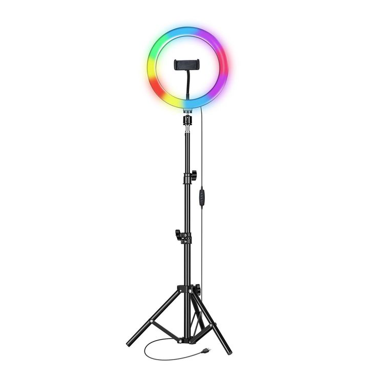 LED RGB Ring Light with Stand