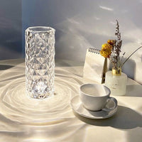 Crystal Rose Lamp IMAGE 4