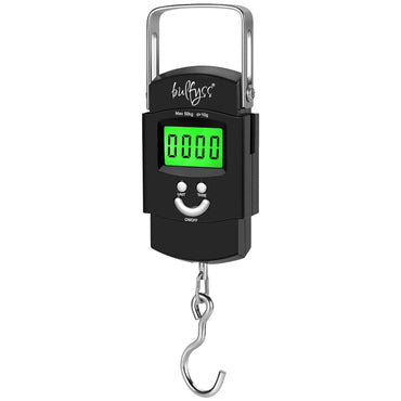 Digital Luggage Weighing Scale - Black | Bag Weighing Scale for Luggage | Spring Balance | Weight Machine for Luggage