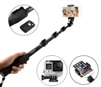 YT-1288 Bluetooth Strong Selfie Stick Without Aux Cable for DSLR/SLR Action Camera, Smart Phones