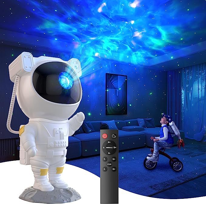 Astronaut Galaxy Projector with Remote Control