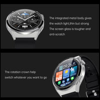 Wearfit Pro Y11 Porsche Design Edge Pro Smartwatch for Men & Women, 1.51" AMOLED Display with Bluetooth Calling & Dual strap (Brown & Black)